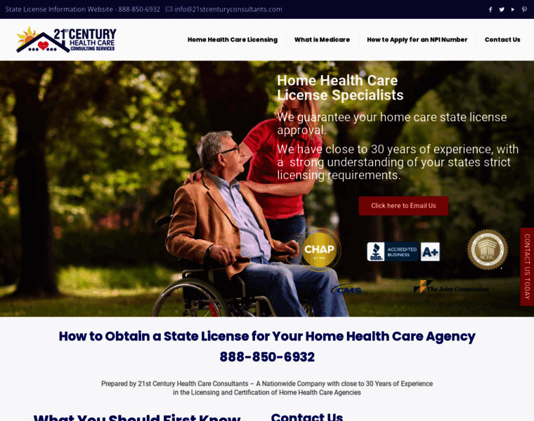 Homehealthcarelicensing.com thumbnail