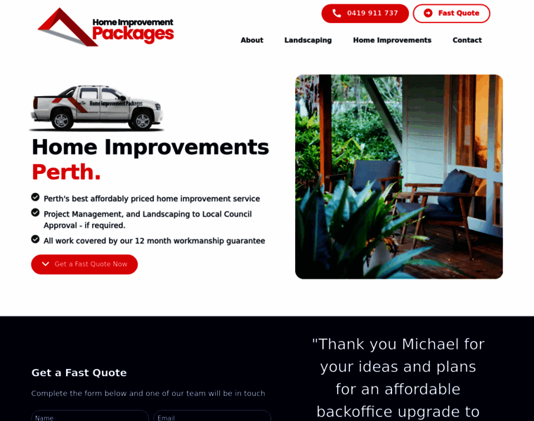 Homeimprovementsperth.services thumbnail