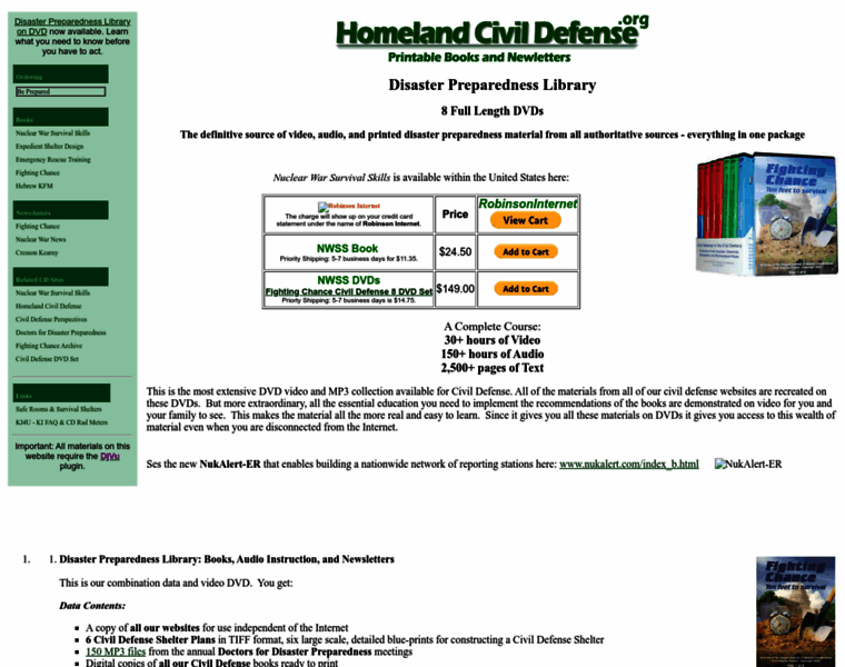 Homelandcivildefense.org thumbnail