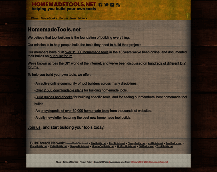 Homemadetools.net thumbnail Homemadetools.net thumbnail