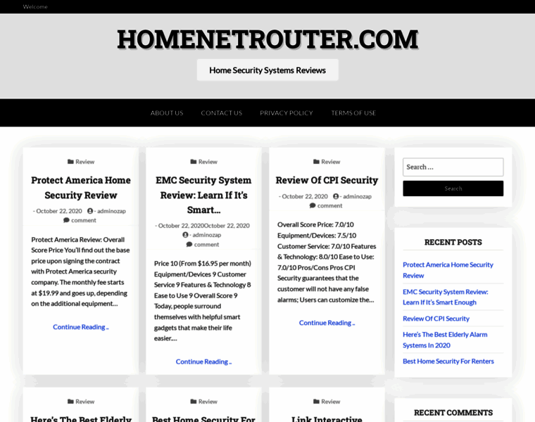 Homenetrouter.com thumbnail
