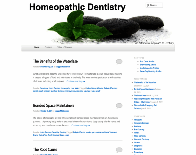 Homeopathic-dentistry.com thumbnail