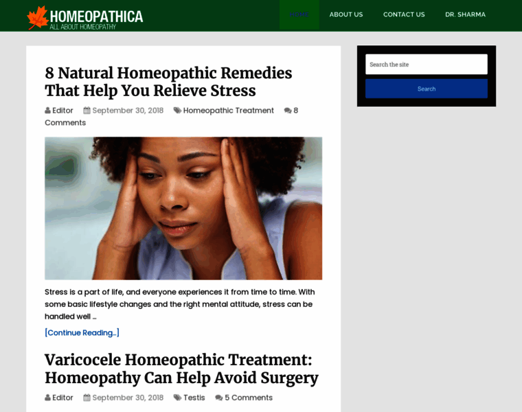 Homeopathica.com thumbnail