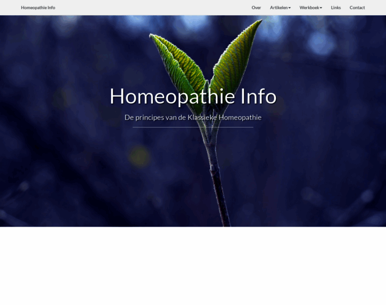 Homeopathie-info.com thumbnail