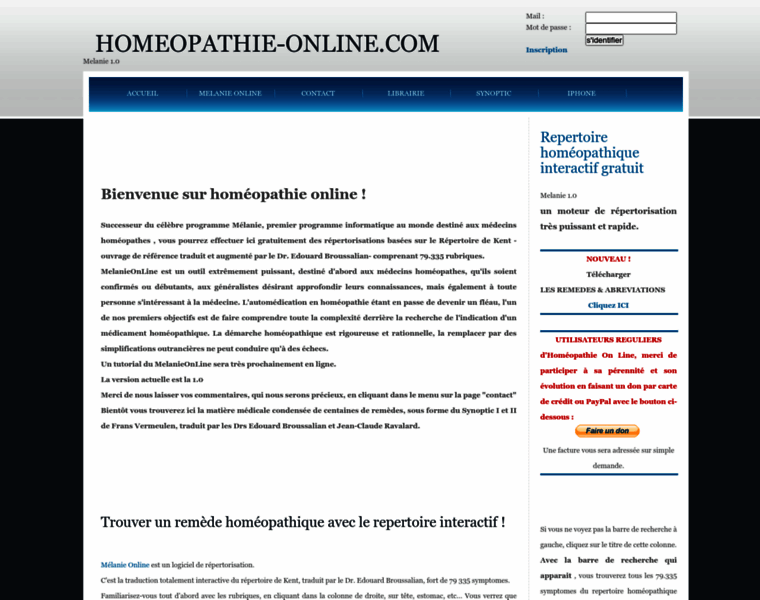 Homeopathie-online.com thumbnail