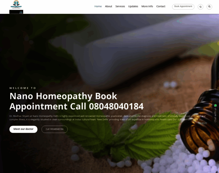 Homeopathydoctors.in thumbnail