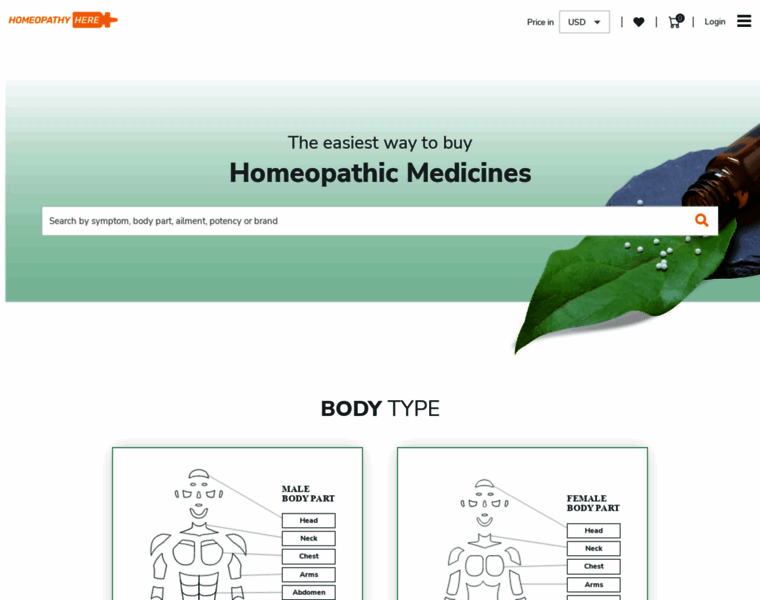 Homeopathyhere.com thumbnail