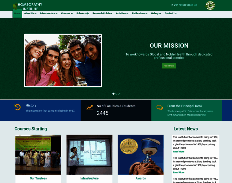 Homeopathyinstitute.in thumbnail