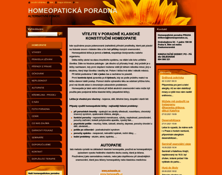 Homeoporadce.cz thumbnail
