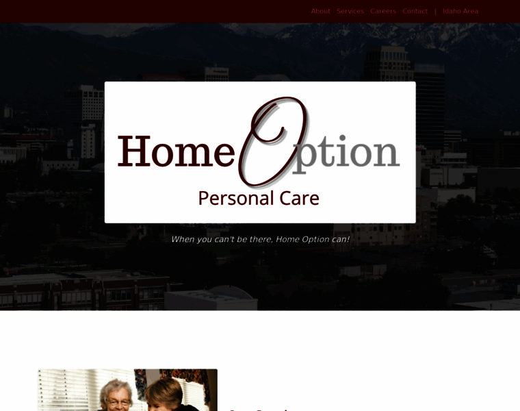 Homeoptionpersonalcare.com thumbnail