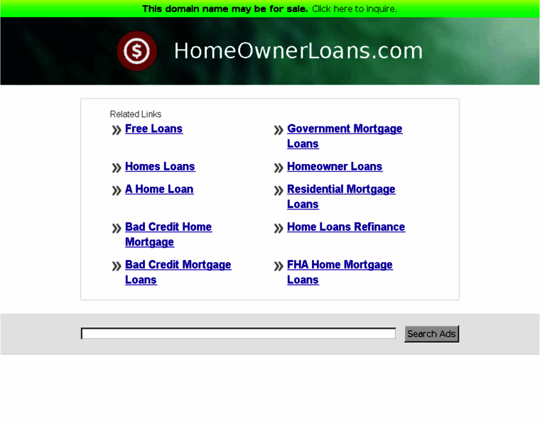 Homeownerloans.com thumbnail
