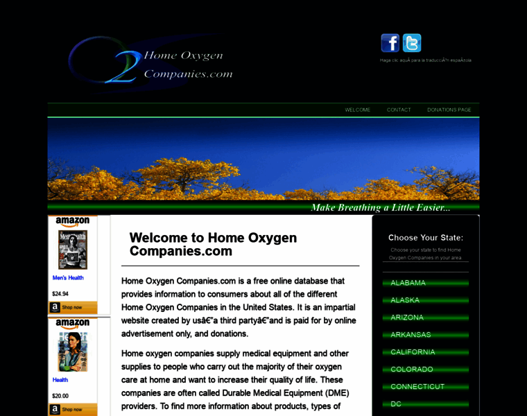 Homeoxygencompanies.com thumbnail