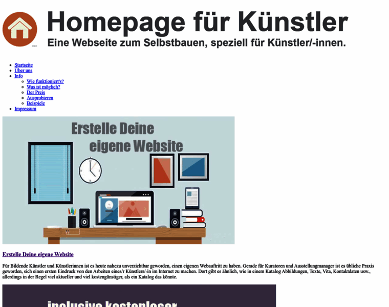 Homepage-fuer-kuenstler.de thumbnail
