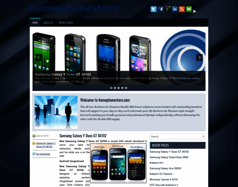 Homephonestore.com thumbnail
