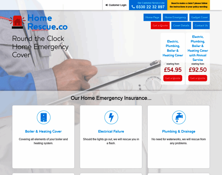 Homerescue.co thumbnail