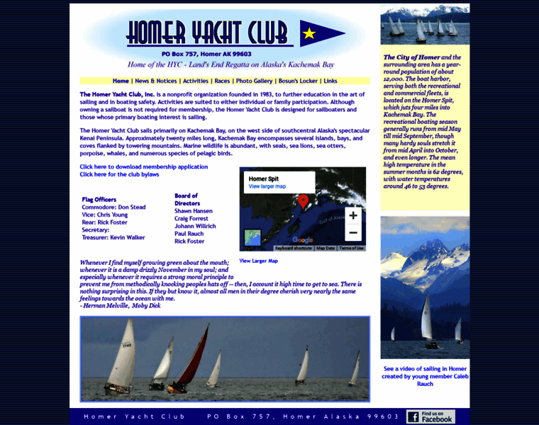Homeryachtclub.org thumbnail