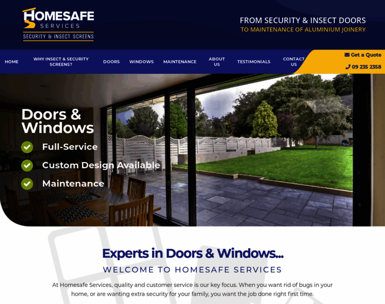 Homesafeservices.co.nz thumbnail