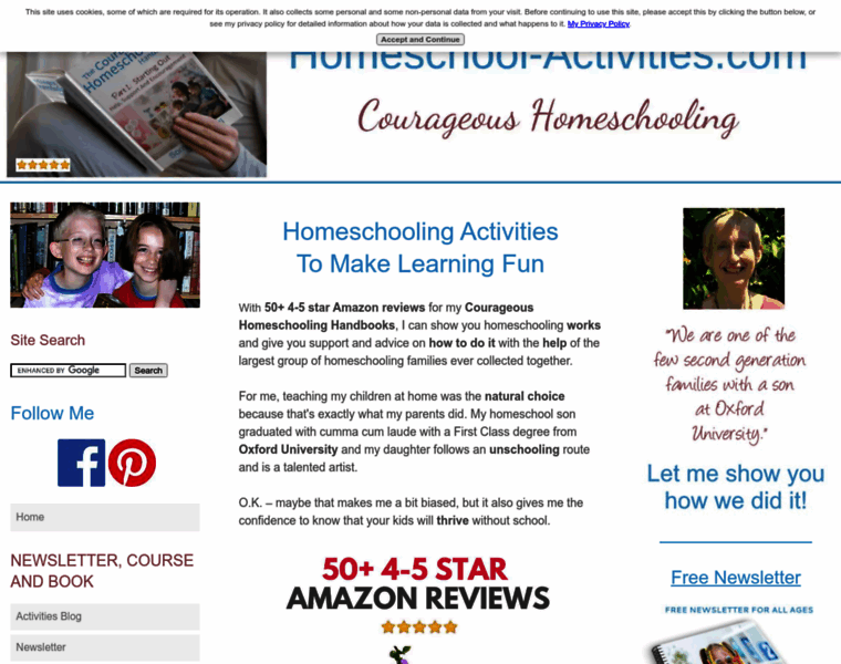 Homeschool-activities.com thumbnail
