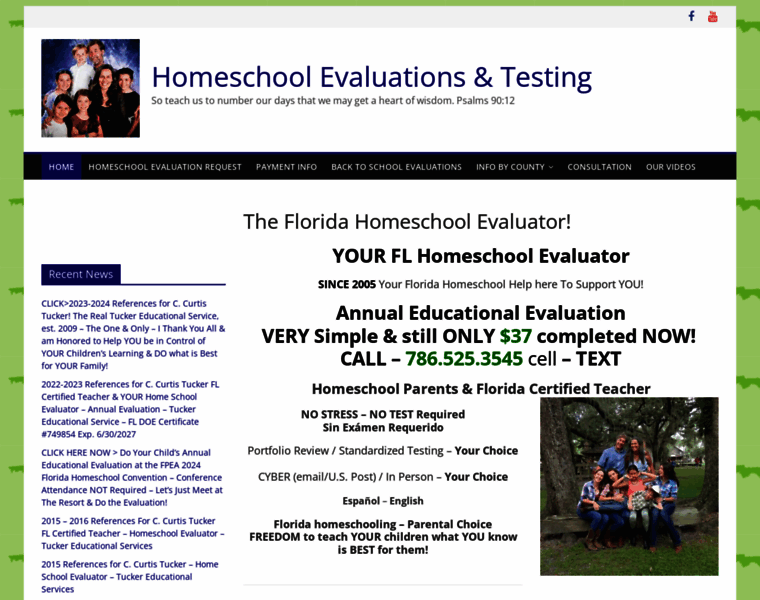 Homeschool-evaluations.com thumbnail