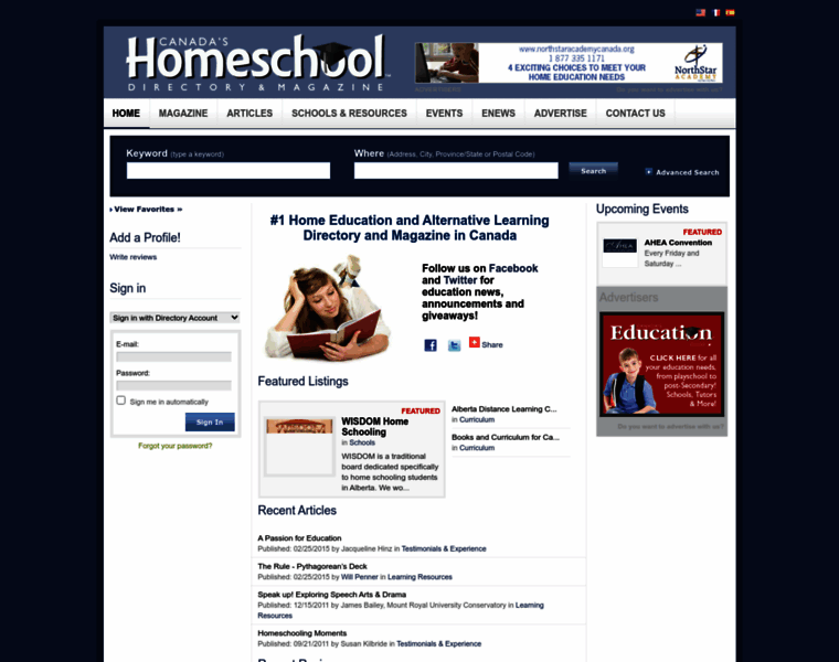 Homeschoolersguide.ca thumbnail