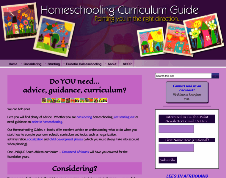 Homeschooling-curriculum-guide.com thumbnail
