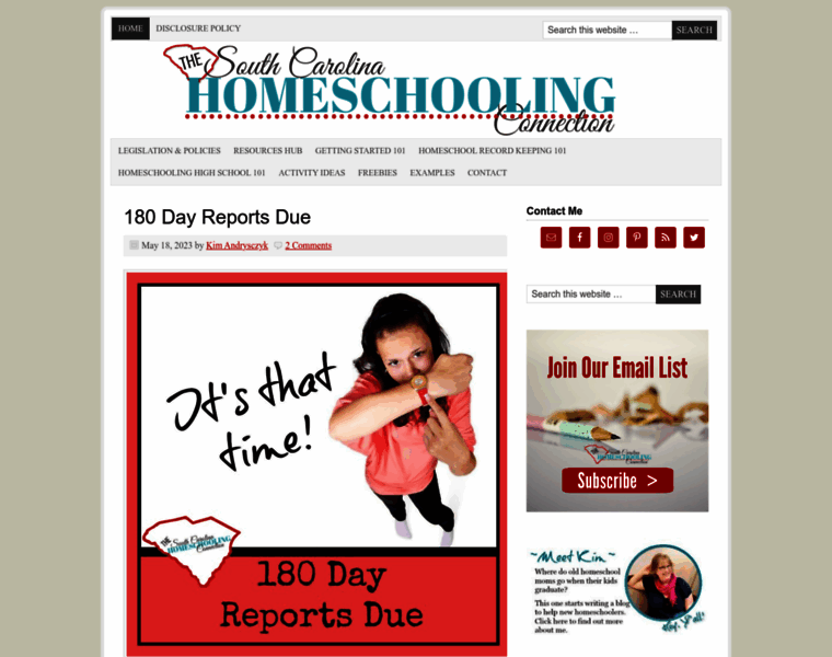 Homeschoolingsc.org thumbnail