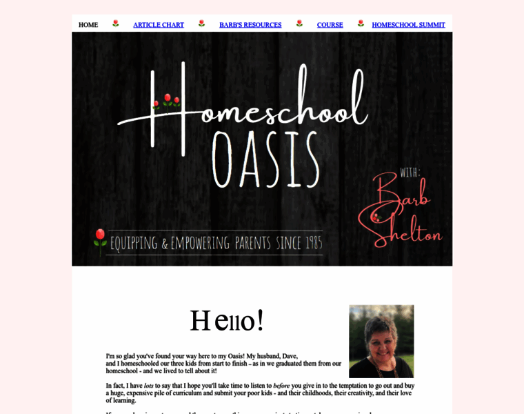 Homeschooloasis.com thumbnail