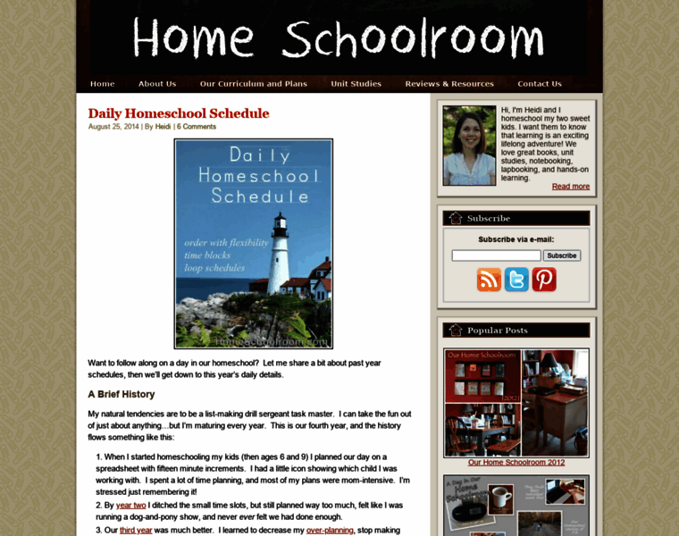 Homeschoolroom.com thumbnail