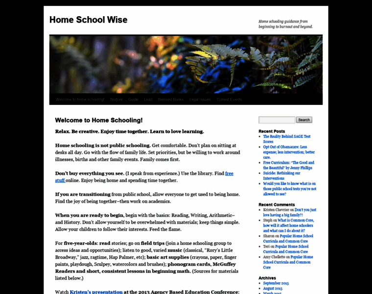 Homeschoolwise.com thumbnail