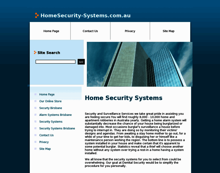 Homesecurity-systems.com.au thumbnail