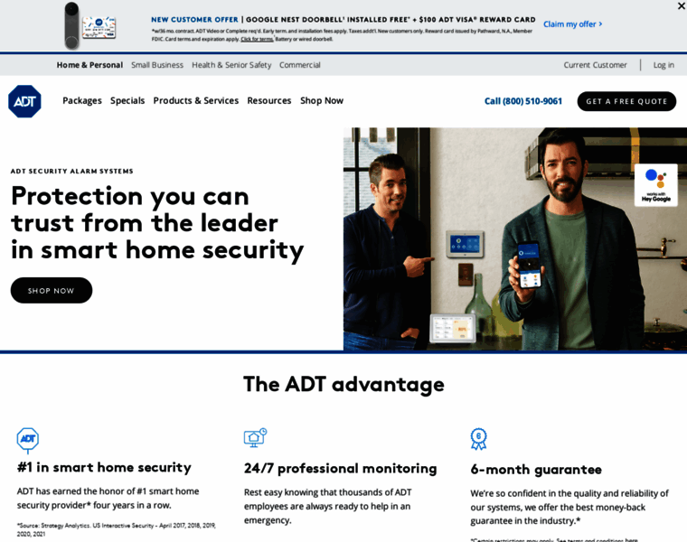 Homesecurity.adt.com thumbnail