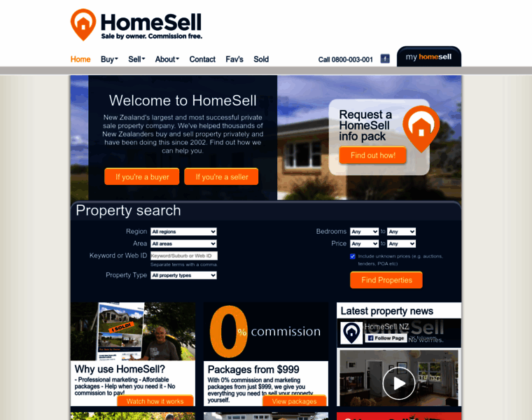 Homesell.co.nz thumbnail