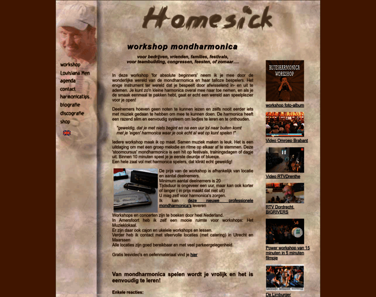 Homesick.nl thumbnail