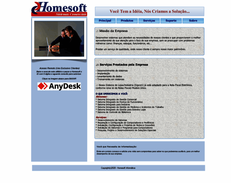 Homesoft.com.br thumbnail