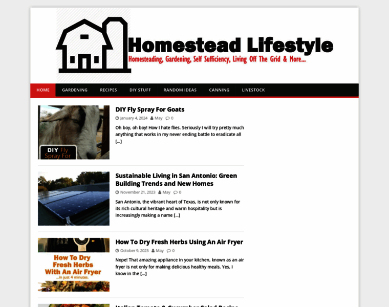 Homesteadlifestyle.com thumbnail