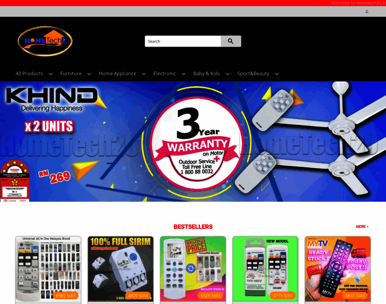 Hometech2u.com.my thumbnail Hometech2u.com.my thumbnail