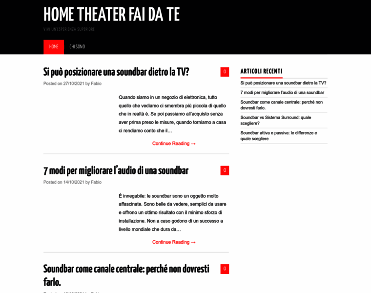 Hometheater-faidate.it thumbnail