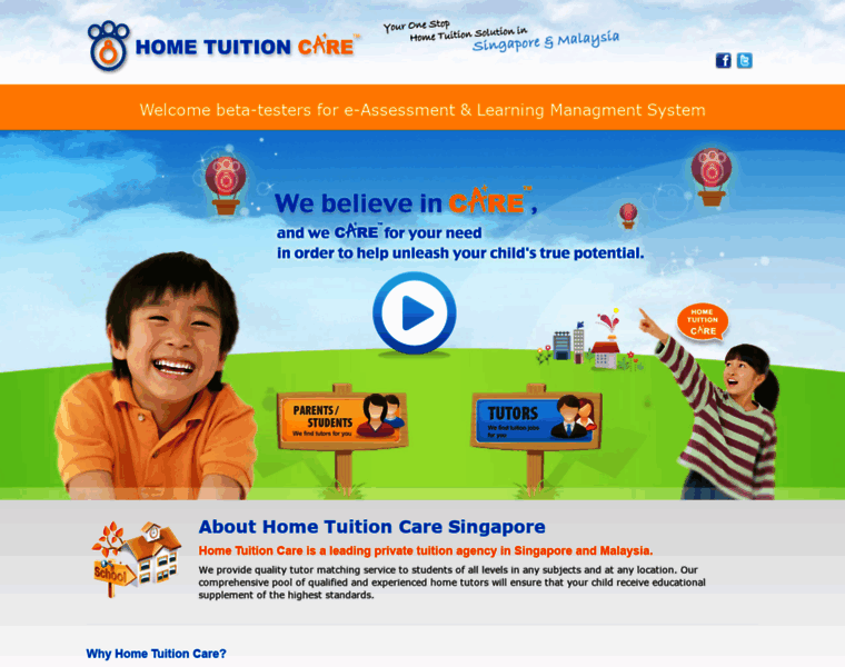 Hometuitioncare.com.sg thumbnail