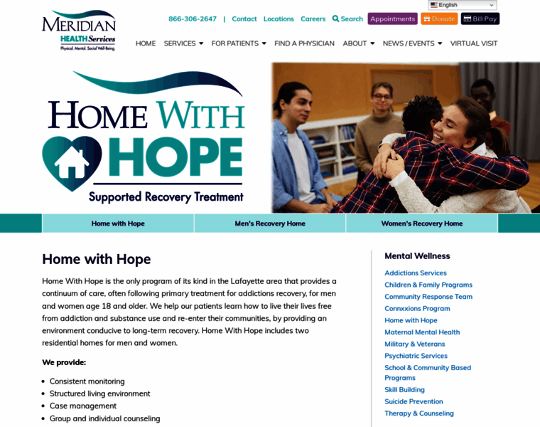 Homewithhope.org thumbnail