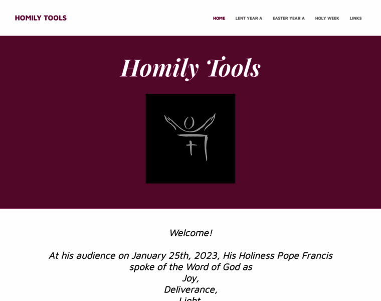 Homilytools.org thumbnail