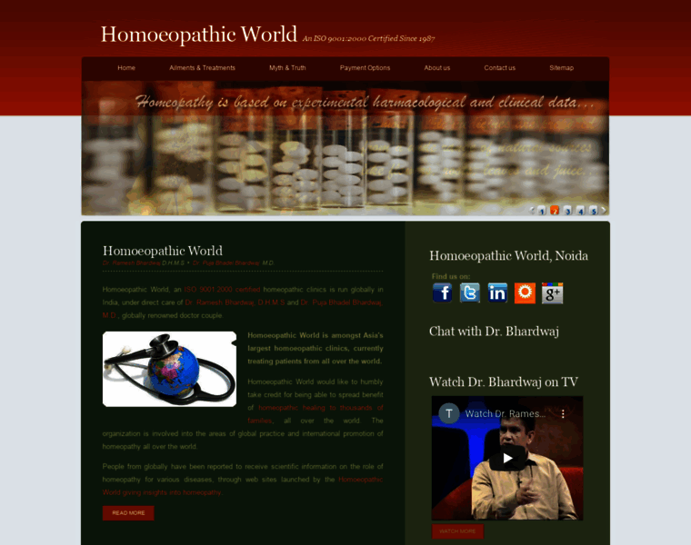 Homoeopathic-world.com thumbnail