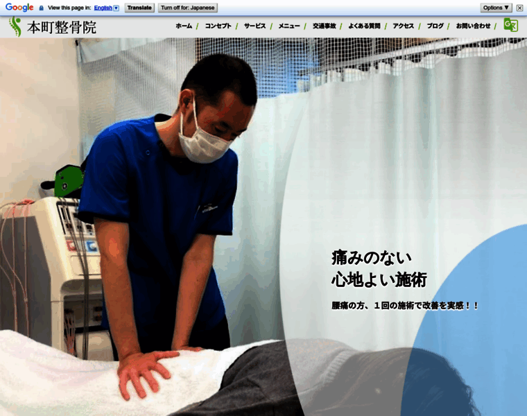 Honchoseikotsuin-kokubunji.com thumbnail