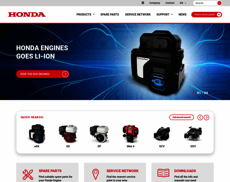 Honda-engines-eu.com thumbnail