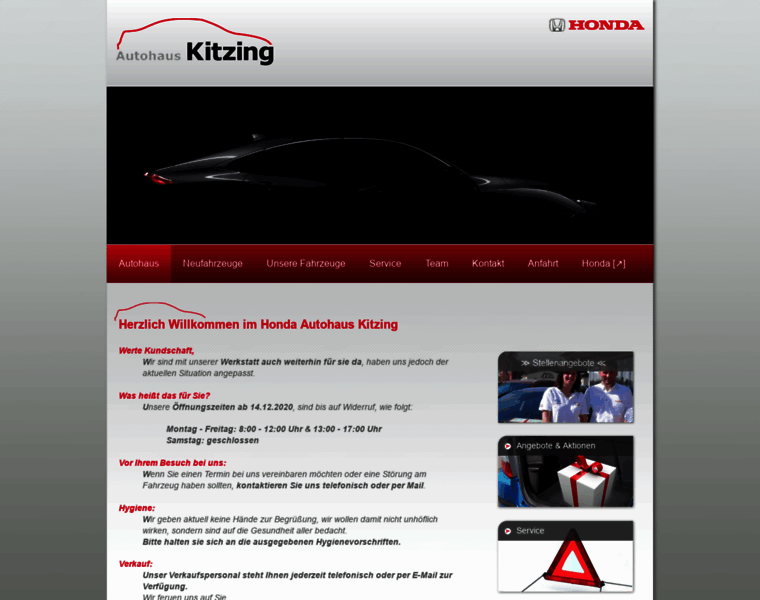 Honda-kitzing.de thumbnail
