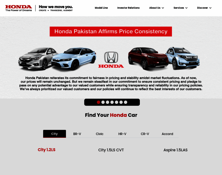 Honda.com.pk thumbnail
