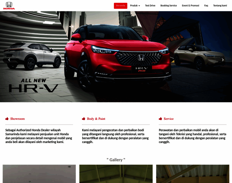 Hondaamarthasamarinda.co.id thumbnail