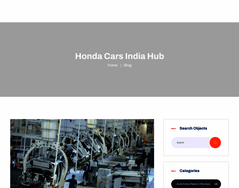Hondacarsindia.in thumbnail