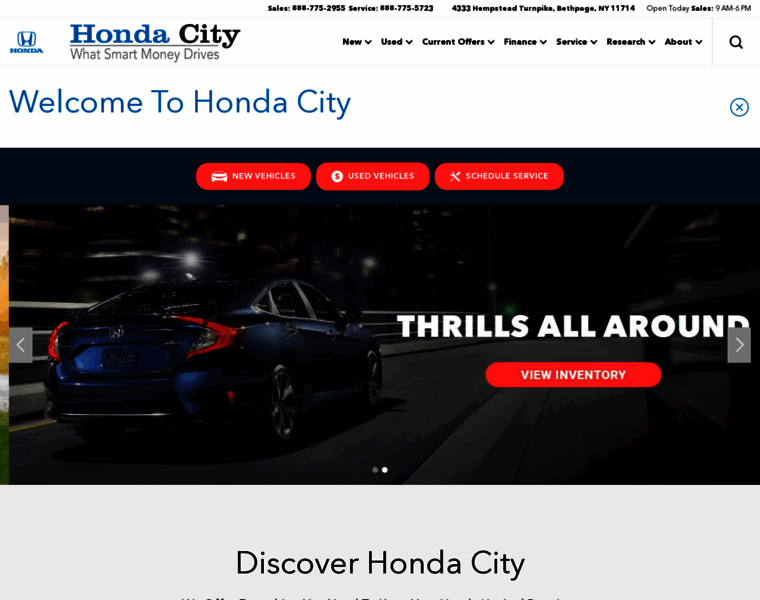 Hondacityli.com thumbnail