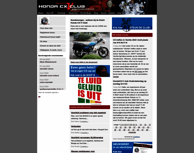 Hondacx500.nl thumbnail
