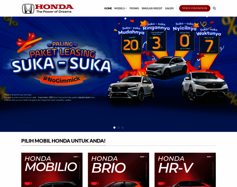 Hondamobilsurabaya.com thumbnail